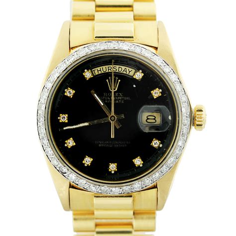 rolex diamond dial 1803